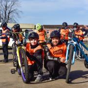 Pupils at Banchory primary school were the first to receive their bike through the Bike Buddies scheme