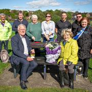The Clacks West Branch of the SNP recently came together to mark the retirement of Les Sharp and Tina Murphy who both stepped down from council duties before the election