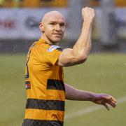 BRACE: Conor Sammon scored two brilliant goals today to carry on his goalscoring form.