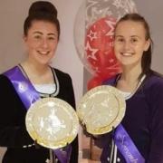 ONCE IN A LIFETIME: Heather Breignan and Rebecca Watson will be going to Disneyland Paris to take part in the biggest dance competition of their lives.
