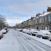 Snow in the west end of Aberdeen, Scotland, as weather warnings for snow and ice are in place across all four nations of the UK and more are expected to be issued as Arctic air sweeps across the country. Picture date: Tuesday March 7, 2023..