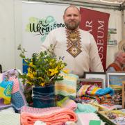 APPEALS: Café Ukraine was also represented at the recent Dollar Gala Day - Picture by Ben Montgomery.