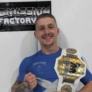 CHAMPION: Shaun Conway has trained for four years to earn his Scottish title.