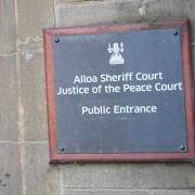 Walsh appeared for sentencing at Alloa Sheriff Court.