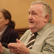HONOURED: Former Provost Derek Stewart will be granted the Freedom of Clackmannanshire.