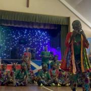 PERFORMANCE: The Singing Children of Africa blew Sauchie away with their show.