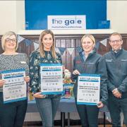 The Alloa and Hillfoots Advertiser, the local Clackmannanshire paper, launches it’s 2023 Christmas Toy Appeal at The Gate food bank in Alloa. In attendance were the sponsors from Tillicoultry Quarries, Little Stars Nursery, Affinity, and Allanwater