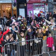 FESTIVITIES: Alloa held their Christmas Light Switch On event on Saturday.