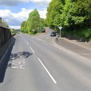 The collision took place on the Alloa Road near Park Terrace.