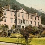 LORDLY MANSION: The former Alva House pictured in a 20th century postcard