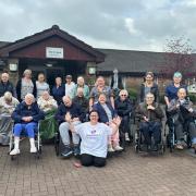 A Tullibody care home carried out a dementia walk to mark Dementia Awareness Month.