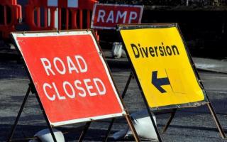 The A977 will be closed between Kilbagie and Gartarry.
