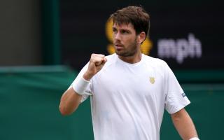 Cam Norrie plays his second round match at Wimbledon today
