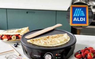 Aldi is selling Crepe and Waffle makers for under £18 (Aldi/PA)