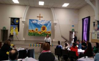 PRAYER BREAKFAST: The event went ahead at East Burnside Hall in Dollar