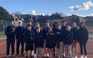 TEAM: Four Dollar Academy pupils were part of the Central team that earned third place at the Scottish inter-District Championships