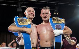 FIGHT NIGHT: SMAC hosted its Home Show at Alloa Town Hall with Zander and Paddy Calderwood both winning WKA titles - Pictures by Scott Barron Photography